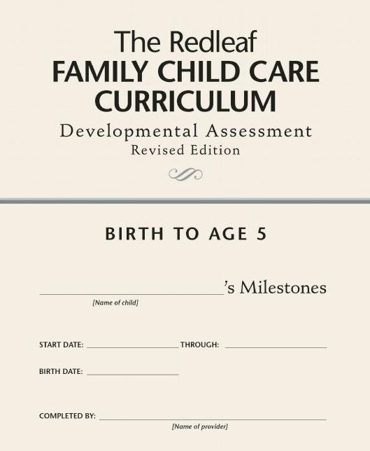 The Redleaf Family Child Care Curriculum Developmental Assessment