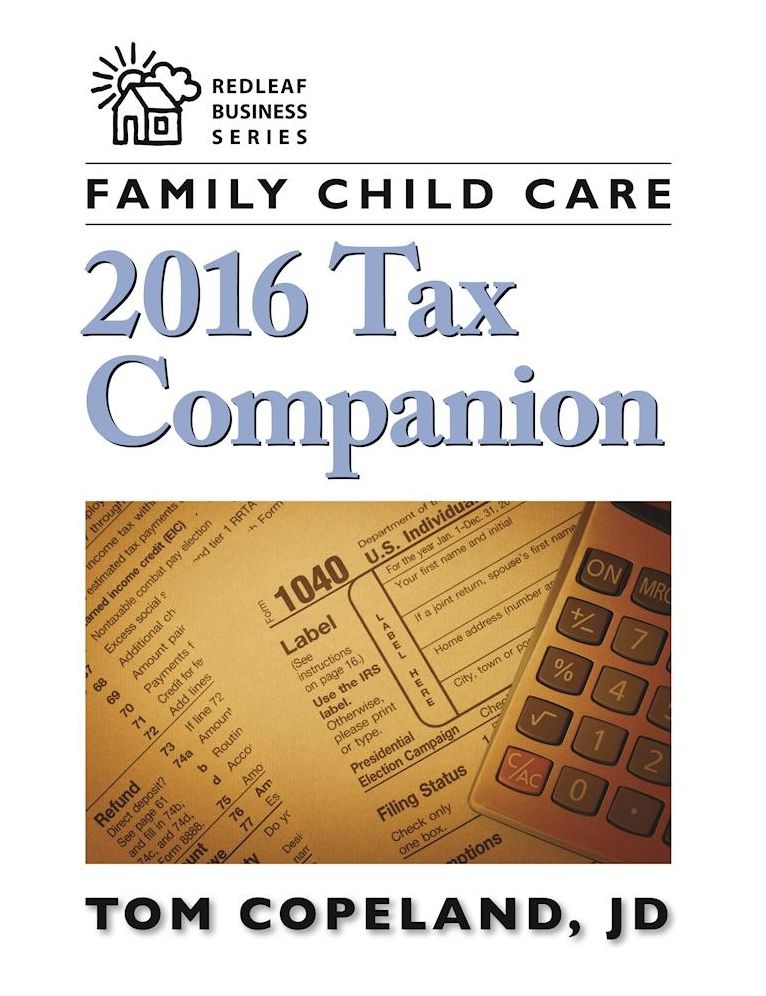 Family Child Care 2016 Tax Companion