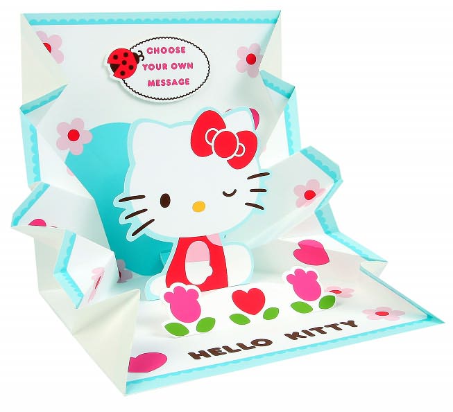 Hello Kitty Pop up Card #HK1001BNB