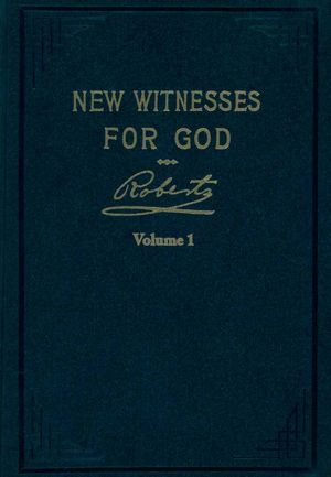 New Witnesses for God, v1