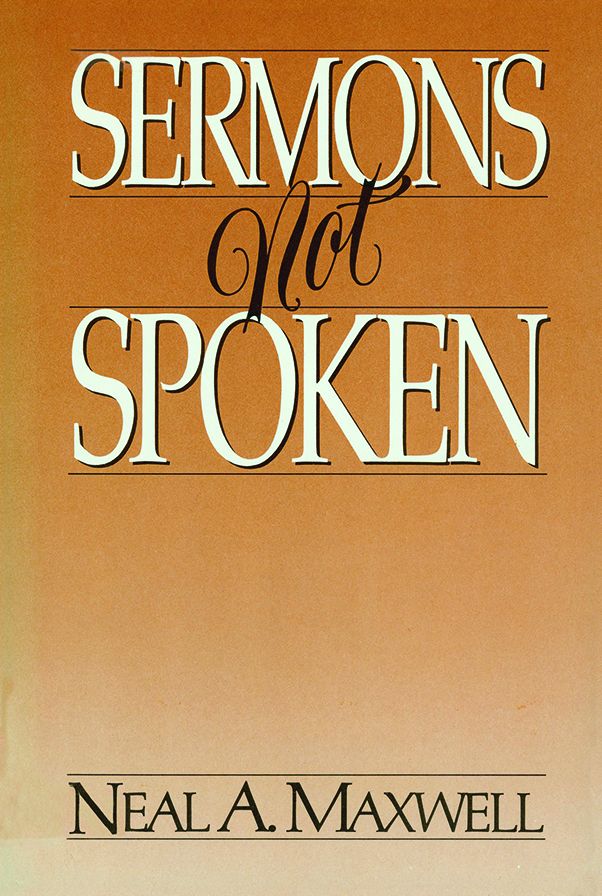 Sermons Not Spoken