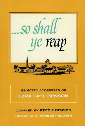 So Shall Ye Reap