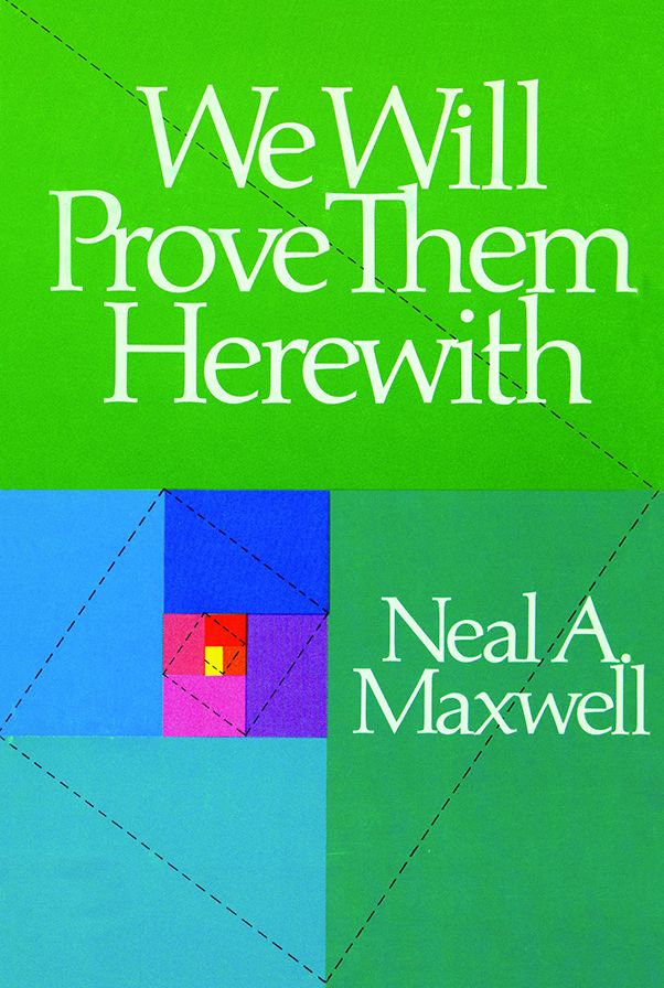 We Will Prove Them Herewith