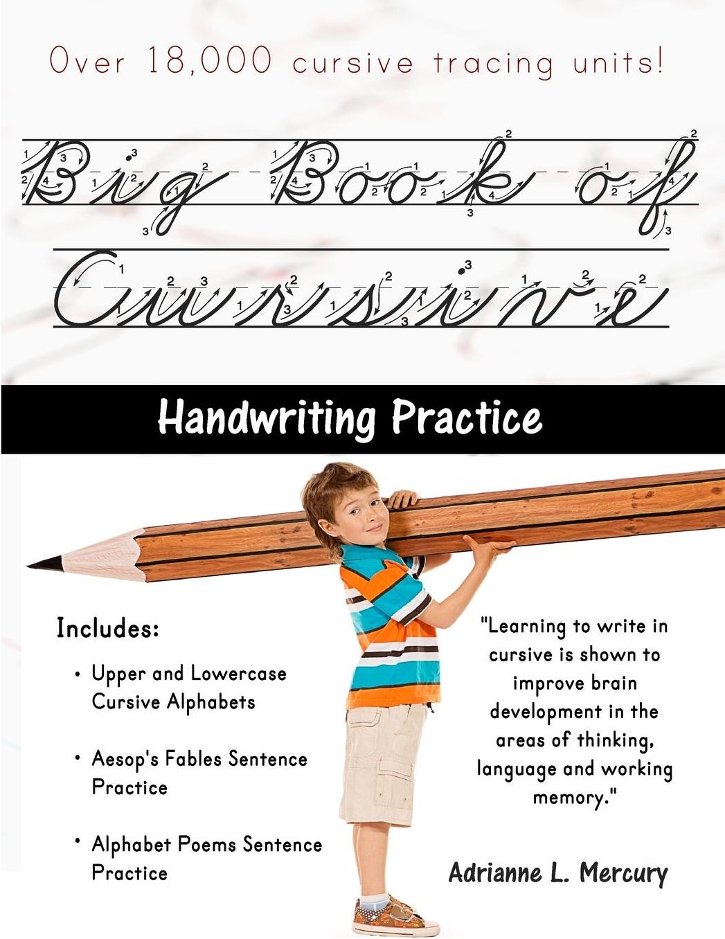 Big Book of Cursive Handwriting Practice