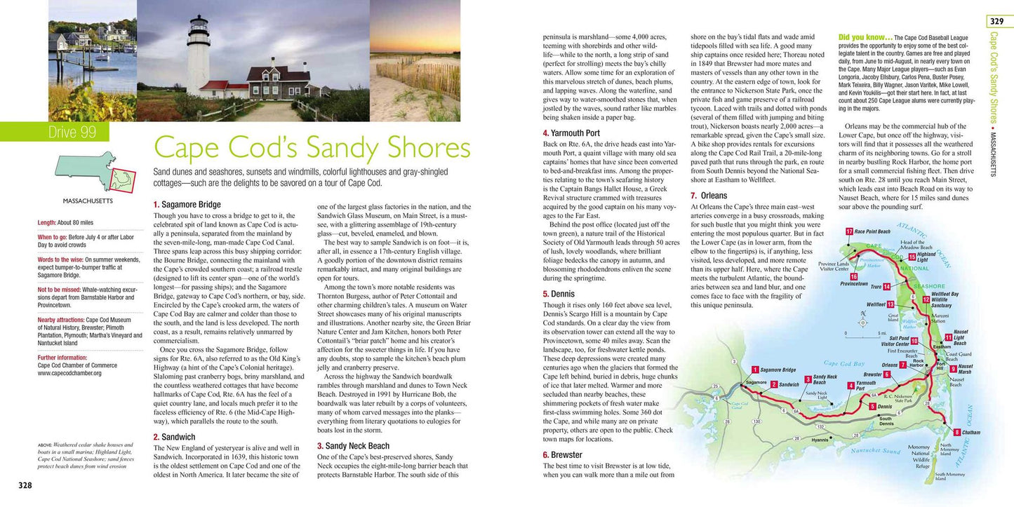 The Most Scenic Drives in America: 120 Spectacular Road Trips (Newly Revised and Updated)