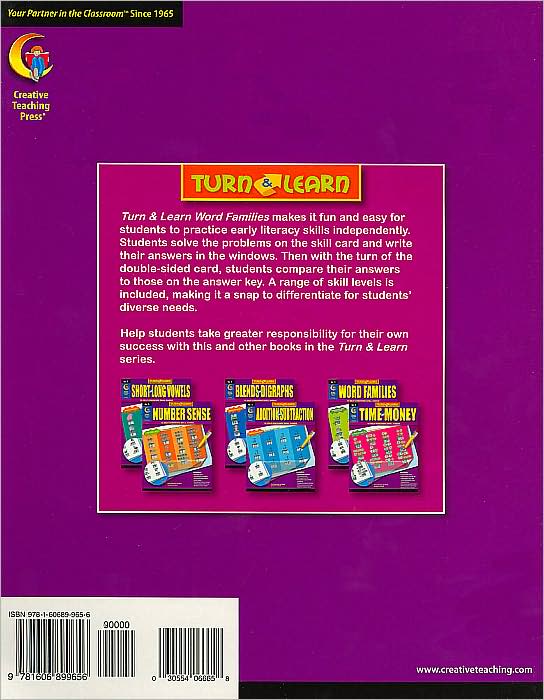 Word Families (Turn & Learn Series)