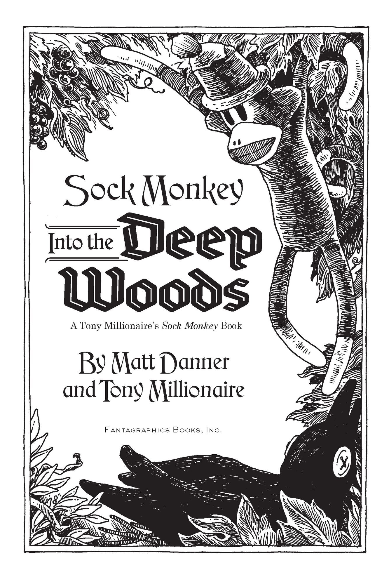 Sock Monkey Into The Deep Woods