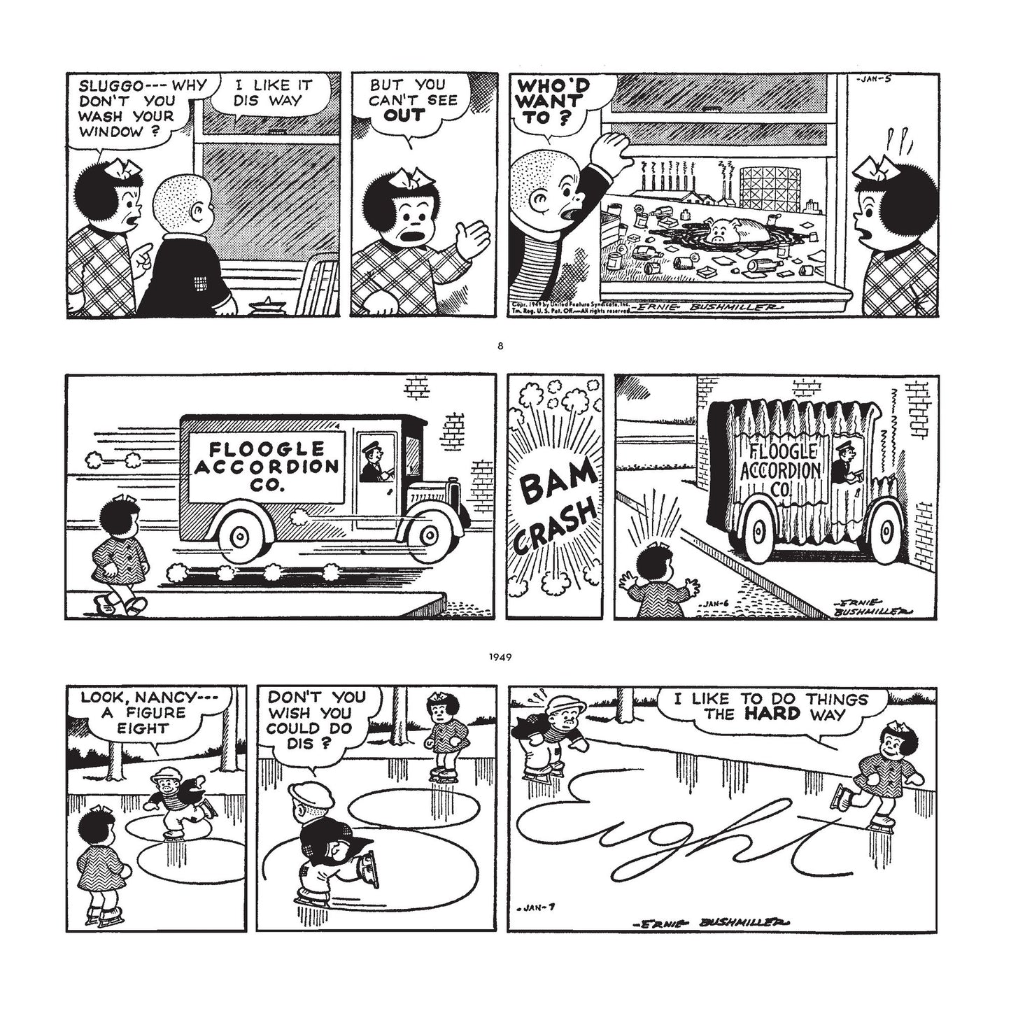 Nancy Loves Sluggo: Complete Dailies 1949-1951