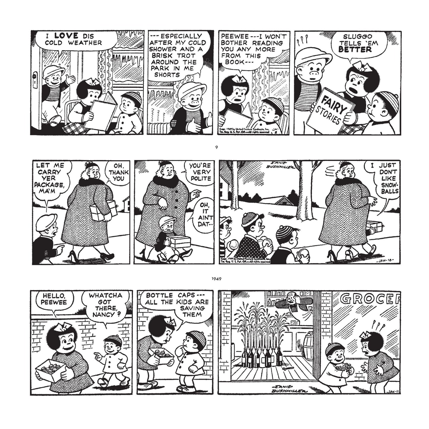 Nancy Loves Sluggo: Complete Dailies 1949-1951