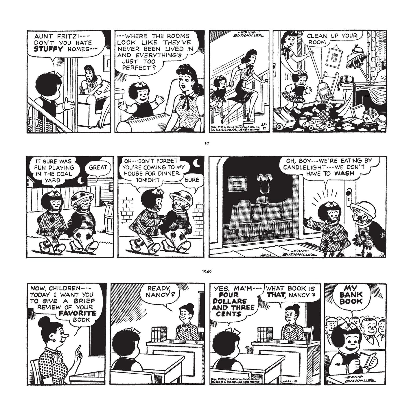 Nancy Loves Sluggo: Complete Dailies 1949-1951