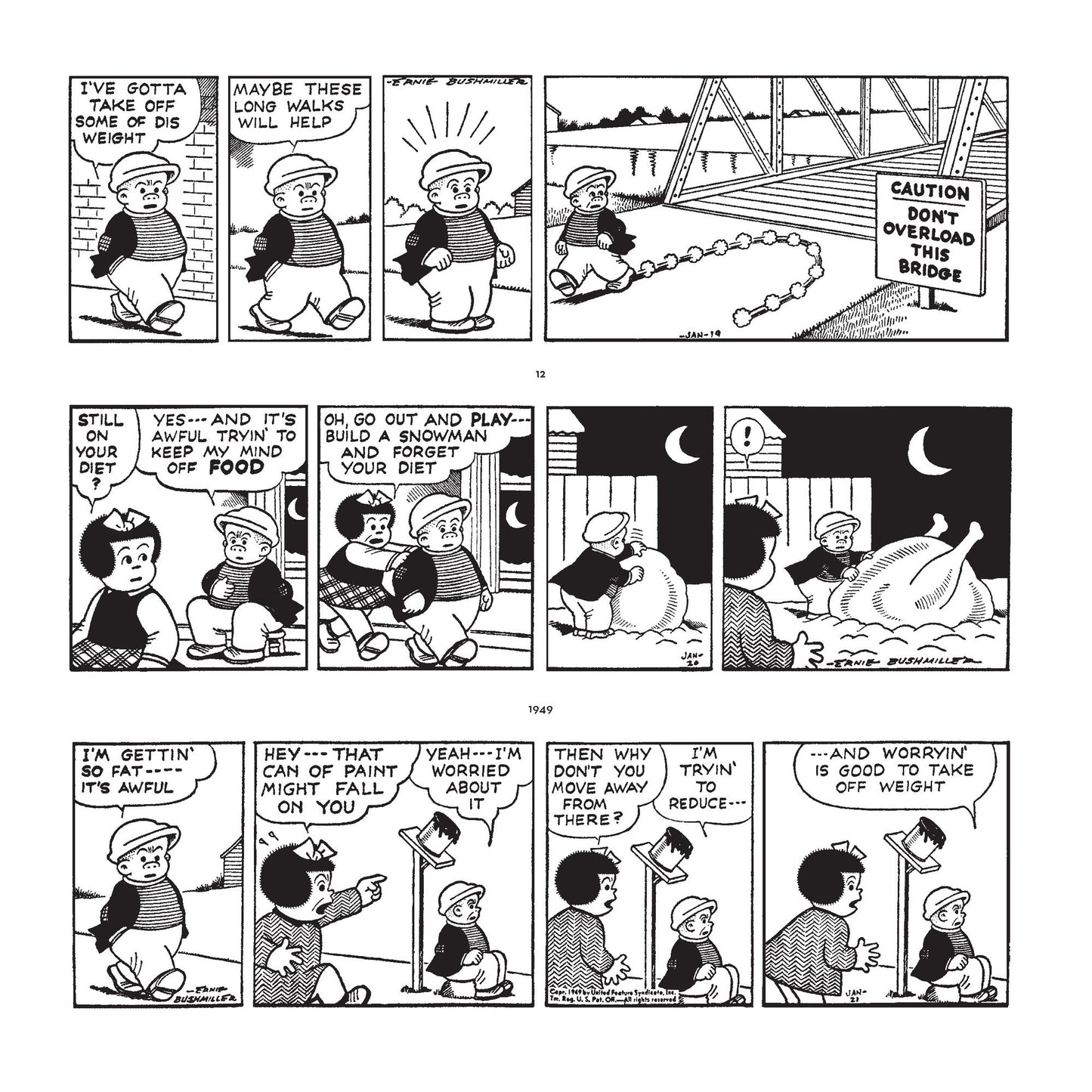Nancy Loves Sluggo: Complete Dailies 1949-1951