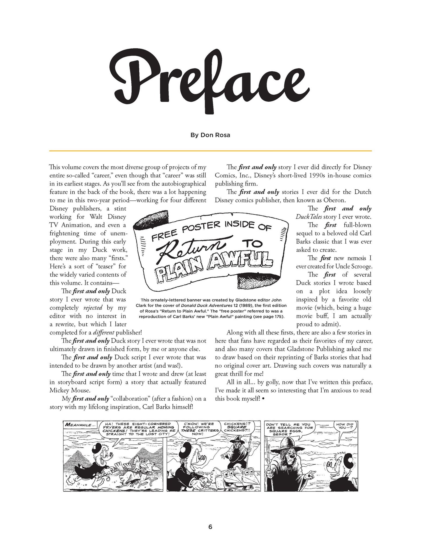 Walt Disney Uncle Scrooge and Donald Duck: "Return to Plain Awful" The Don Rosa Library Vol. 2