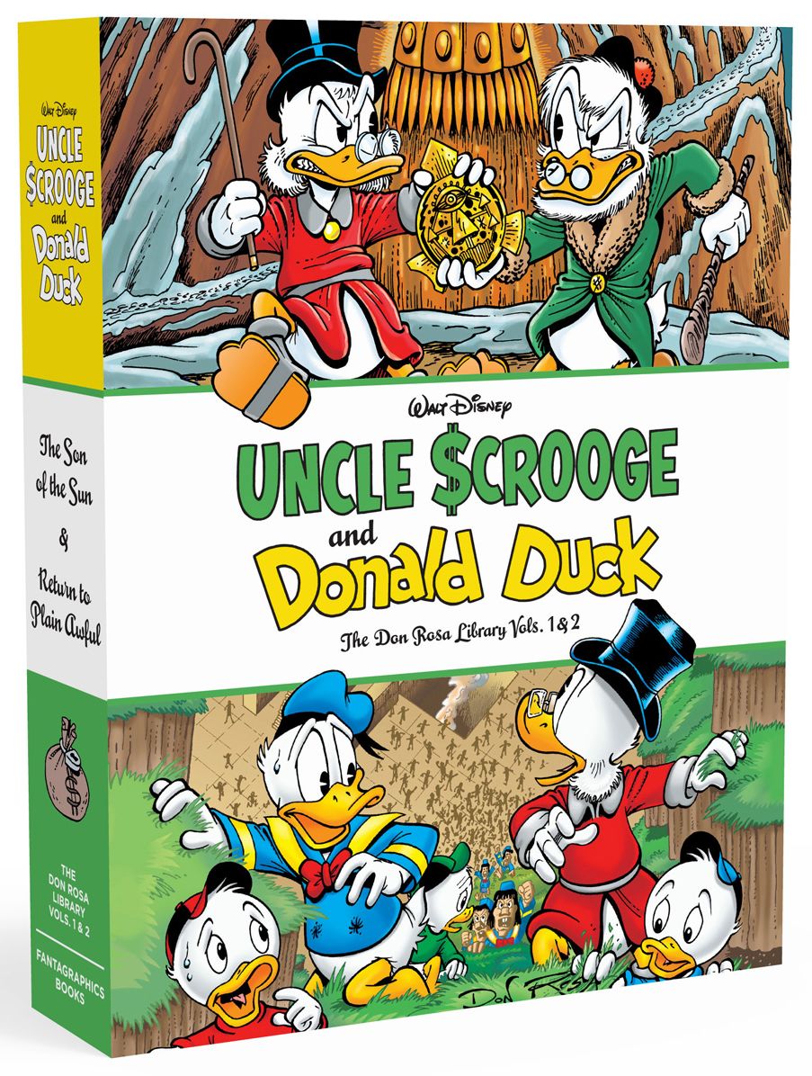 Walt Disney Uncle Scrooge and Donald Duck: The Don Rosa Library Vols. 1 & 2 Gift Box Set
