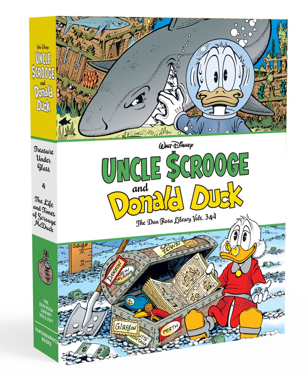 Walt Disney Uncle Scrooge and Donald Duck The Don Rosa Library Vols. 3 & 4 Gift Box Set