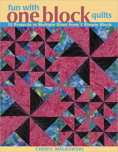 Fun with One Block Quilts: 12 Projects in Multiple Sizes from 1 Simple Block (PagePerfect NOOK Book)