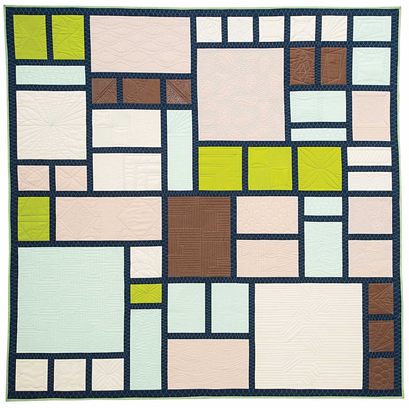 Shape by Shape Free-Motion Quilting with Angela Walters: 70+ Designs for Blocks, Backgrounds & Borders