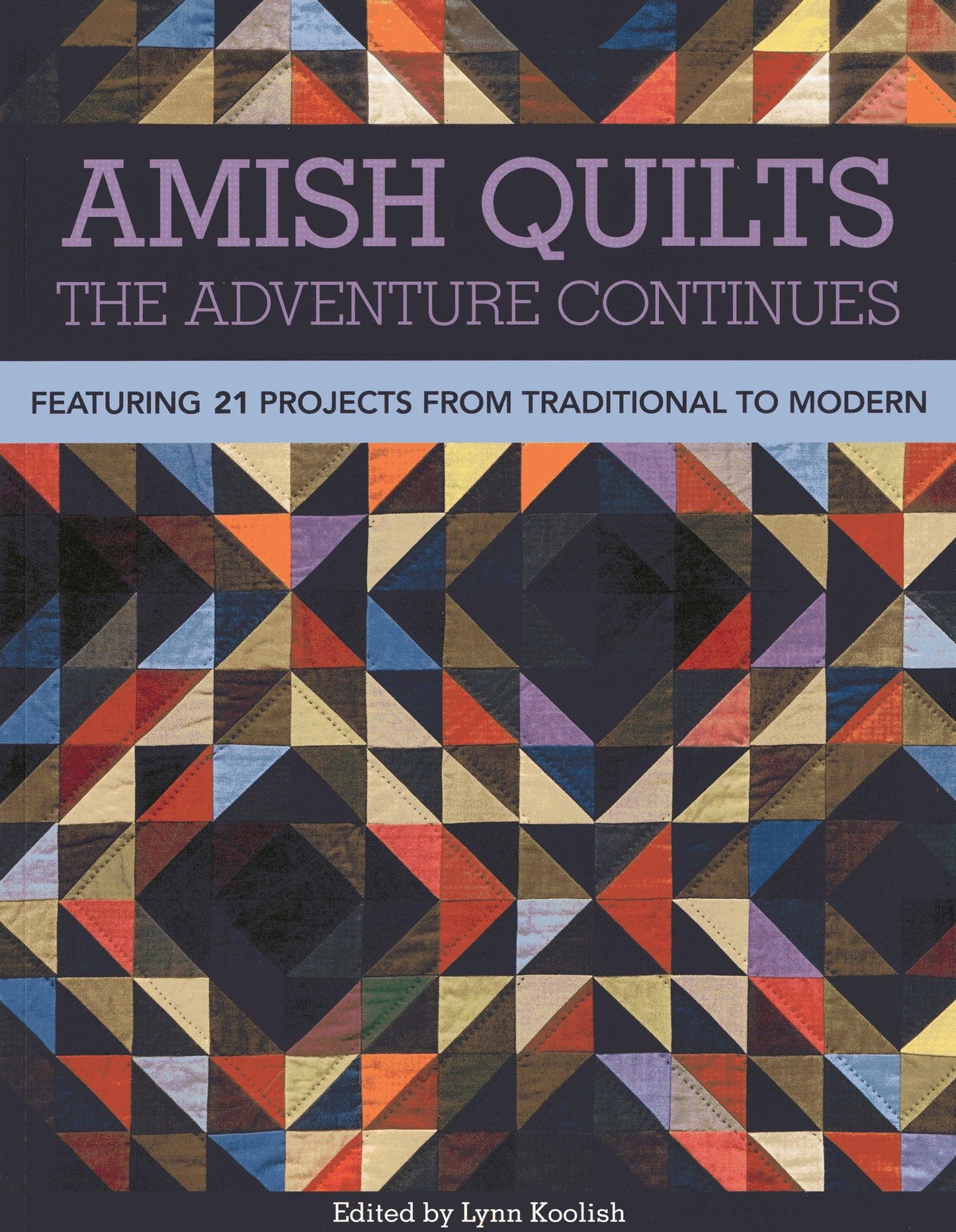 Amish Quilts-The Adventure Continues: Featuring 21 Projects from Traditional to Modern