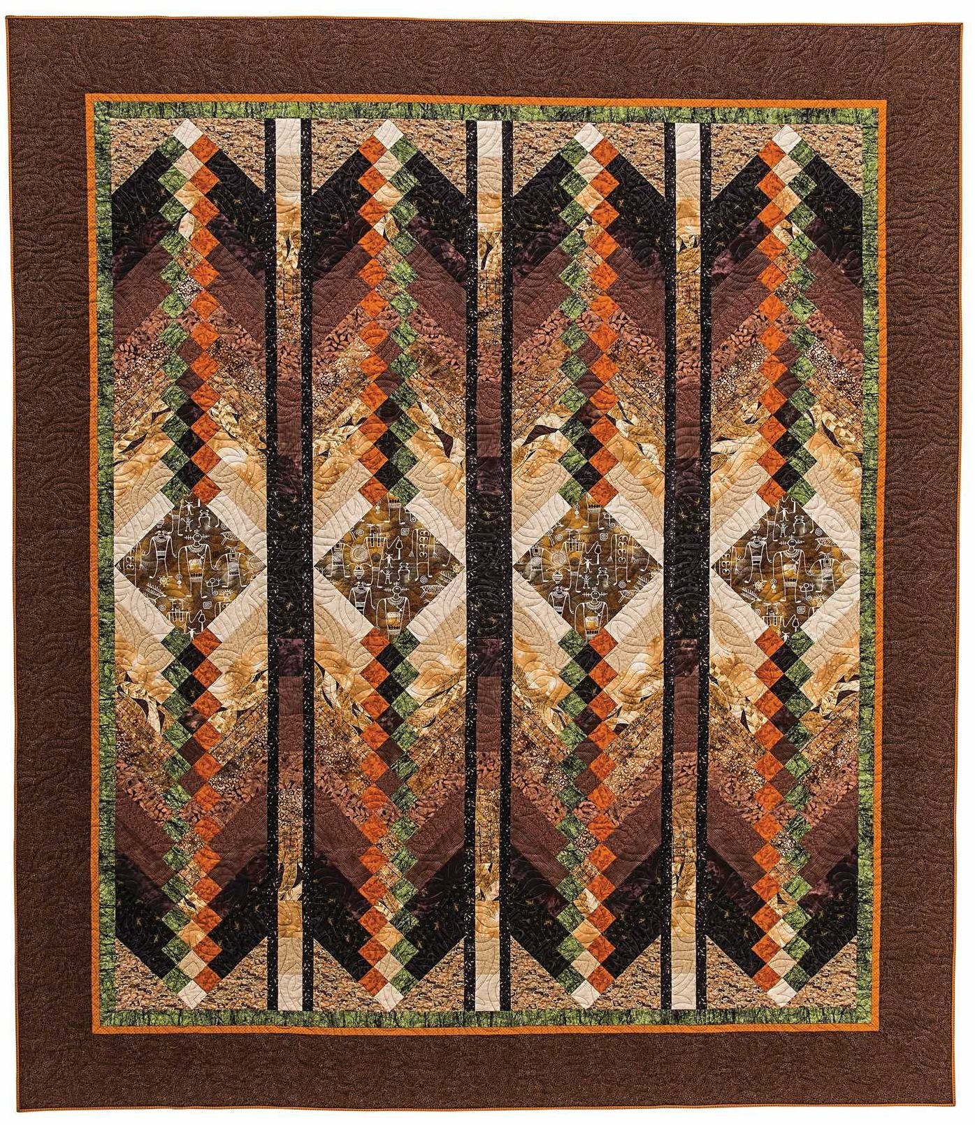 French Braid Quilts with a Twist: New Variations for Vibrant Strip-Pieced Projects