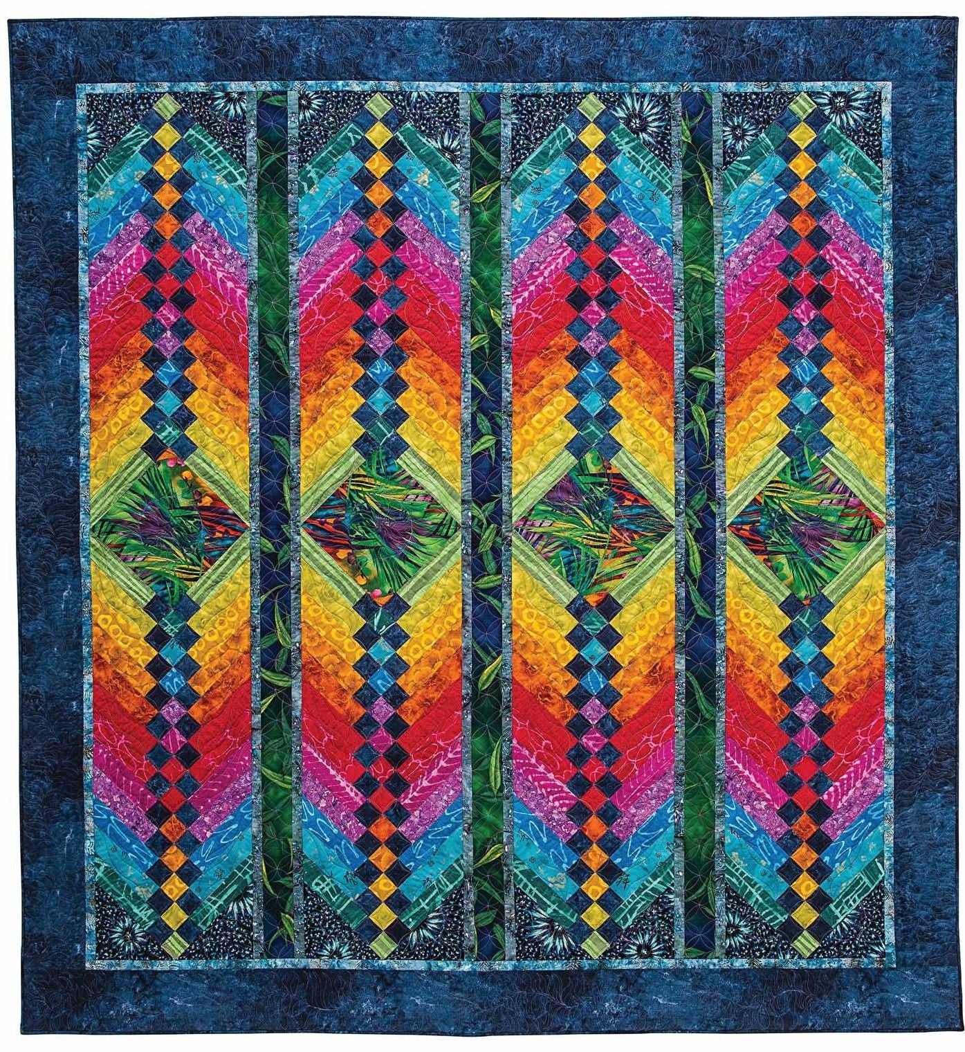 French Braid Quilts with a Twist: New Variations for Vibrant Strip-Pieced Projects