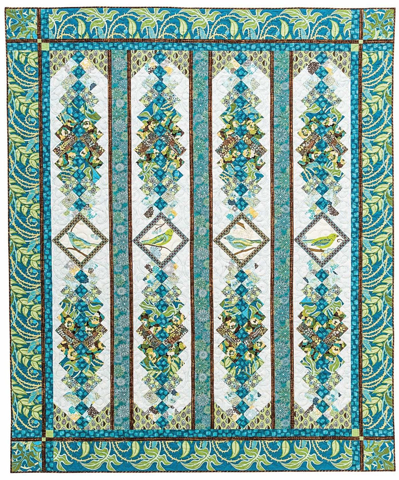 French Braid Quilts with a Twist: New Variations for Vibrant Strip-Pieced Projects