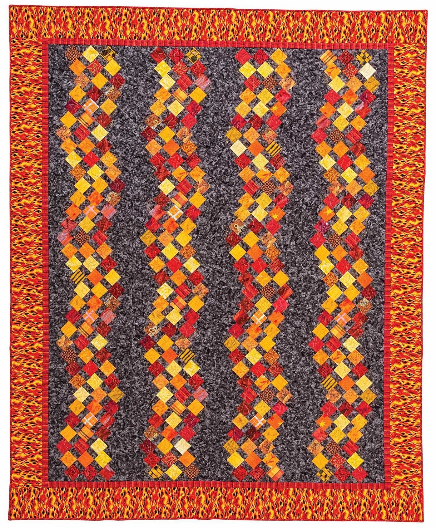 French Braid Quilts with a Twist: New Variations for Vibrant Strip-Pieced Projects