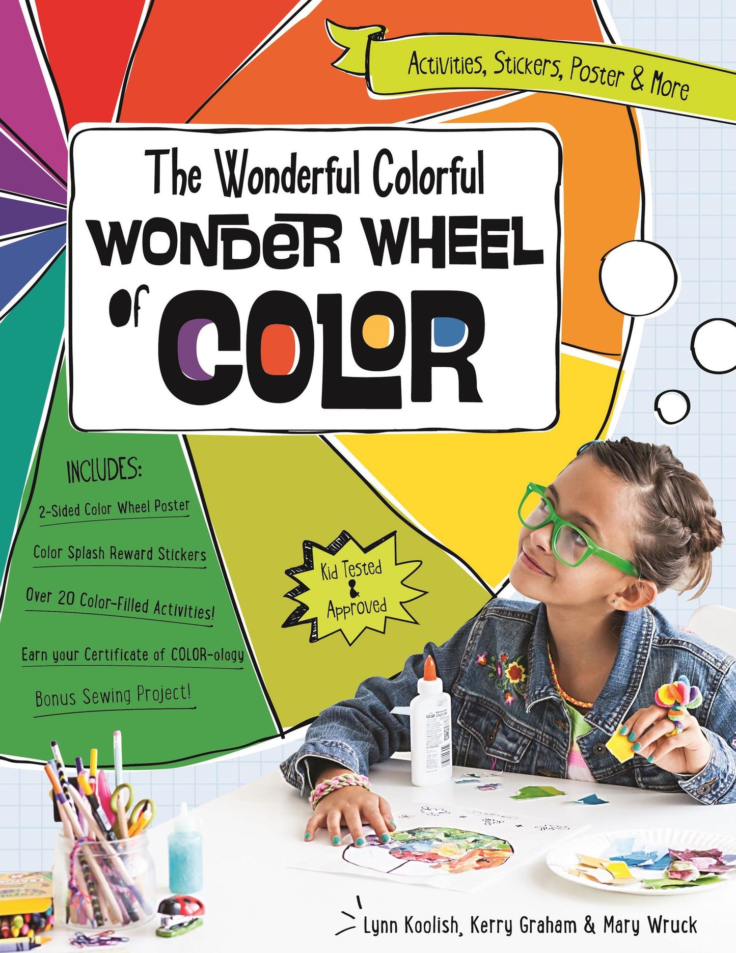 The Wonderful Colorful Wonder Wheel of Color: Activities, Stickers, Poster & More