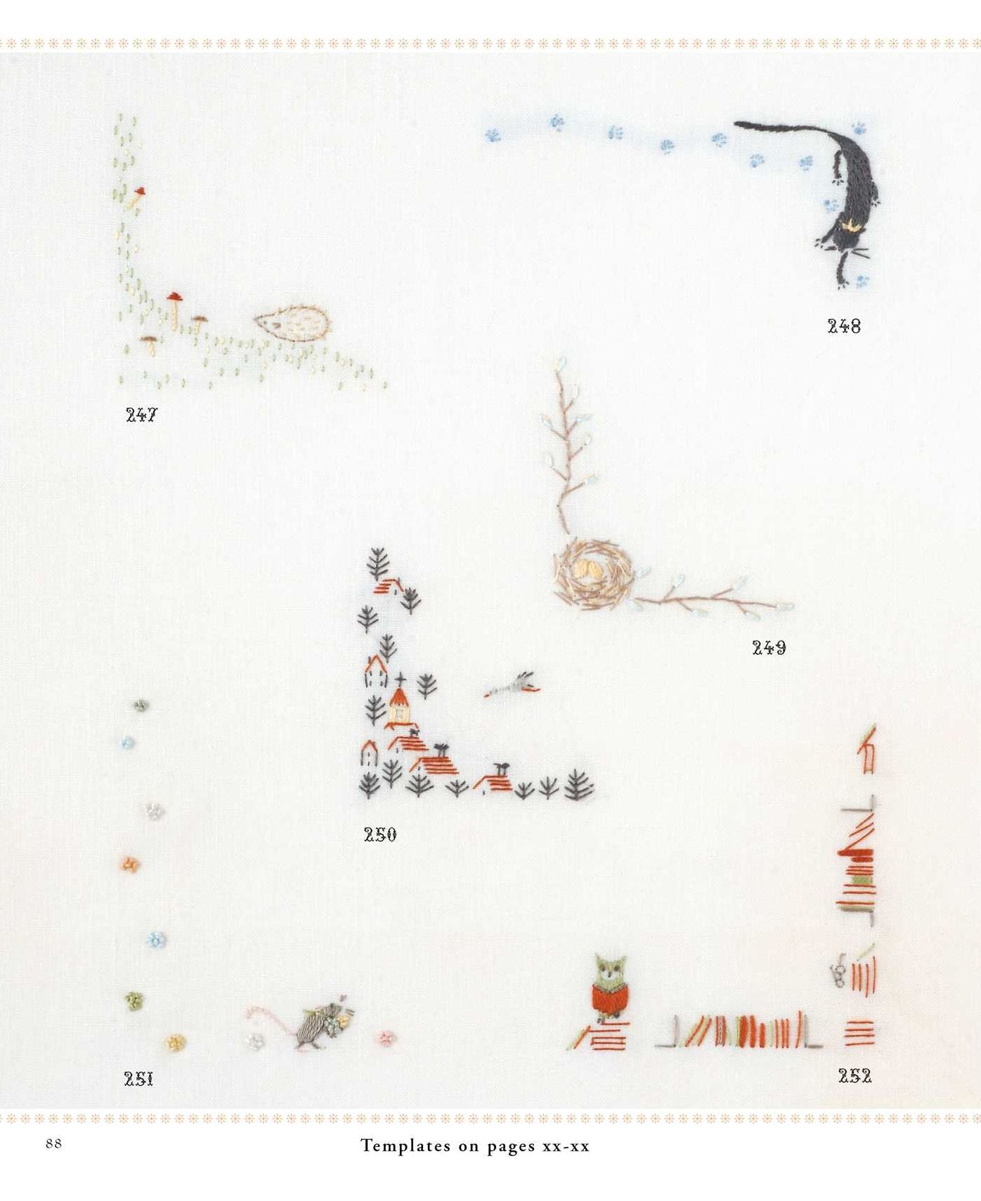 Teeny Tiny Menagerie: 380 Whimsical & Wonderful Animal Embroidery Motifs