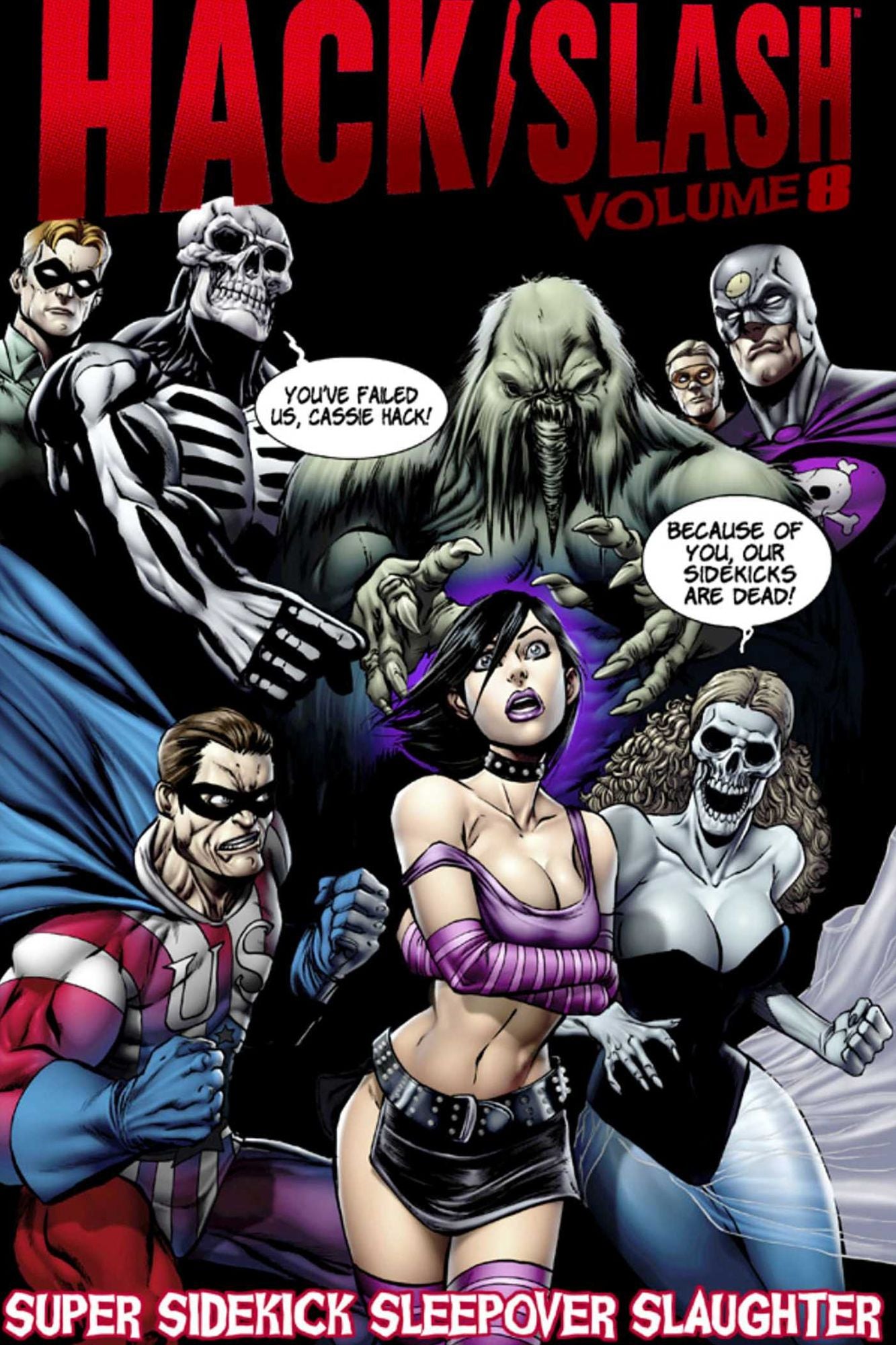 Hack/Slash, Volume 8: Super Sidekick Sleepover Slaughter