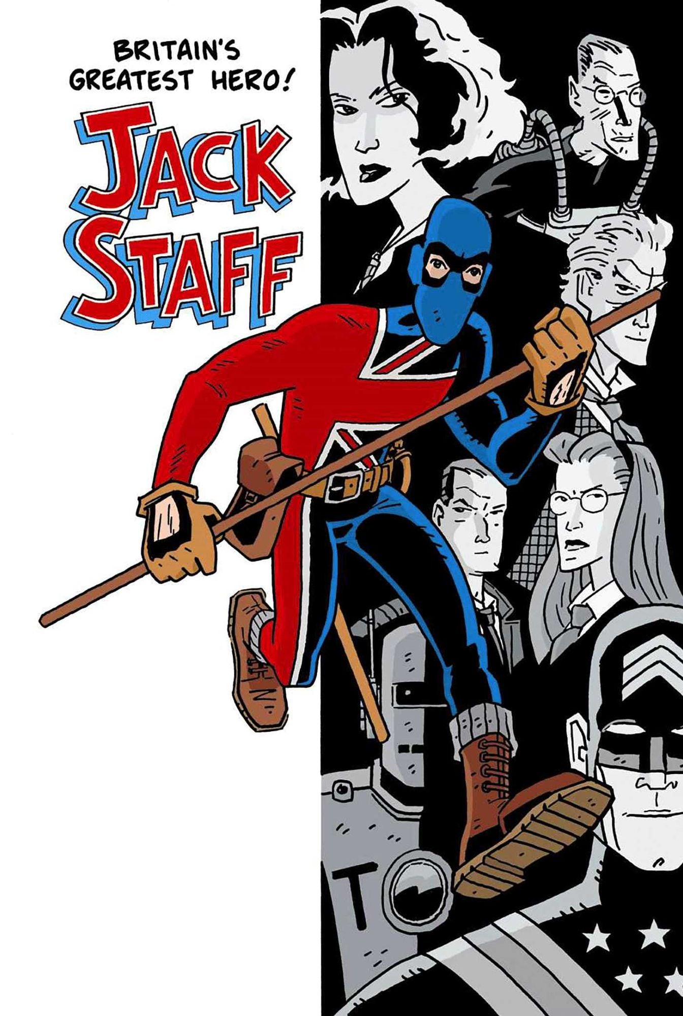 Jack Staff, Volume 1: Everything Used to be Black and White