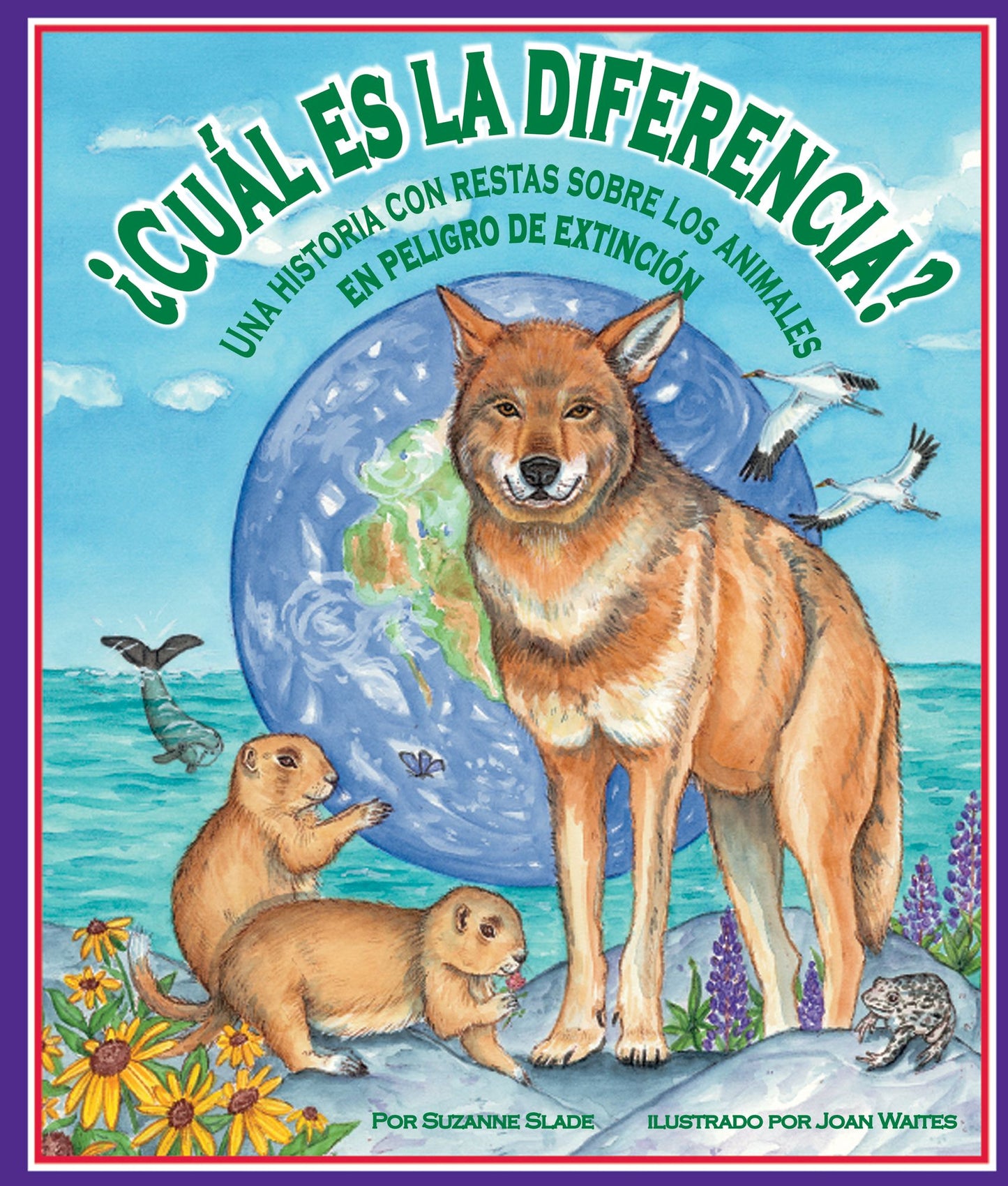 ¿Cuál es la diferencia? Una historia con restas sobre los animales en peligro de extinción. (NOOK Comic with Zoom View)