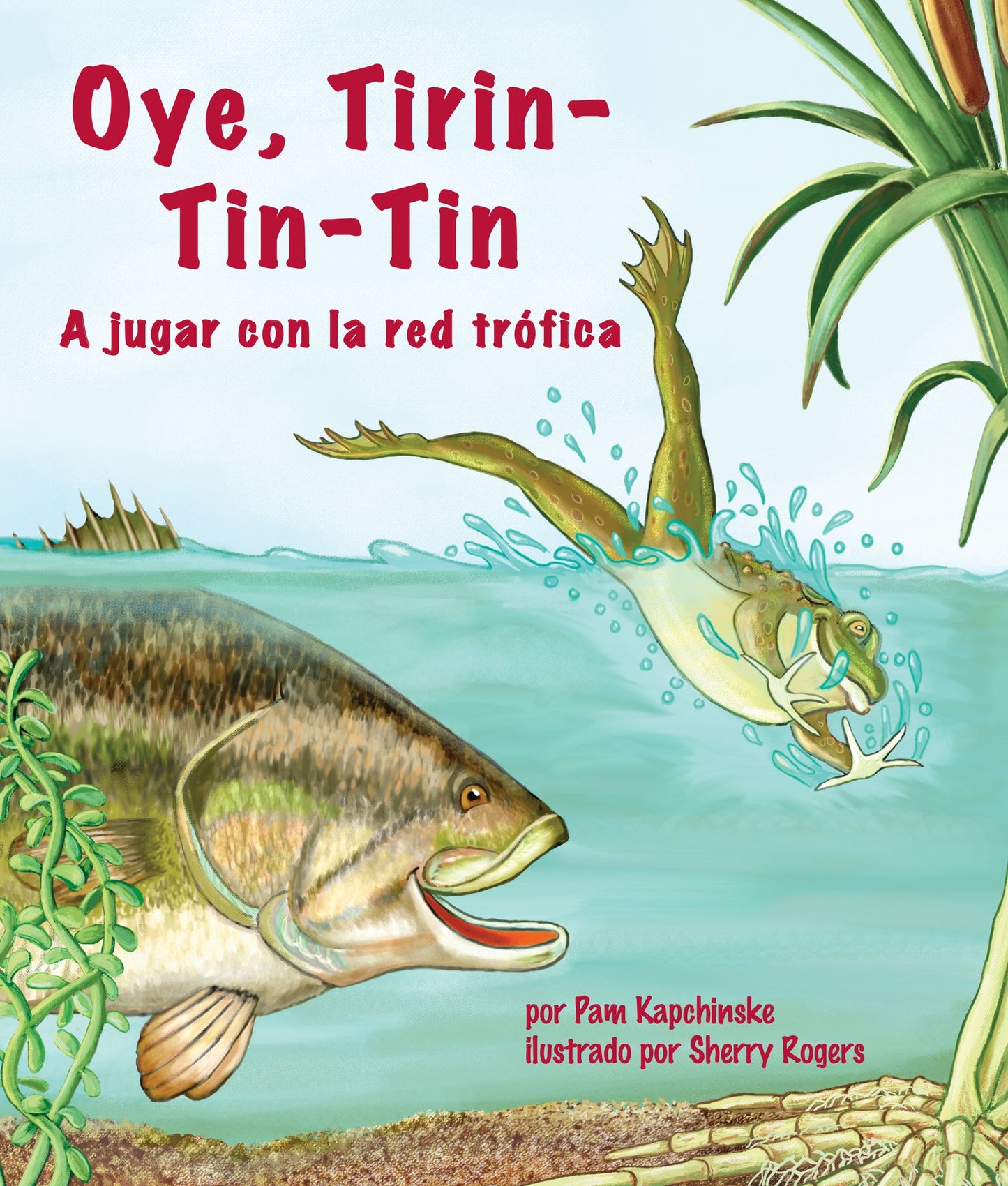 Oye, Tirin-Tin-Tin: A jugar con la red trófica (NOOK Comic with Zoom View)