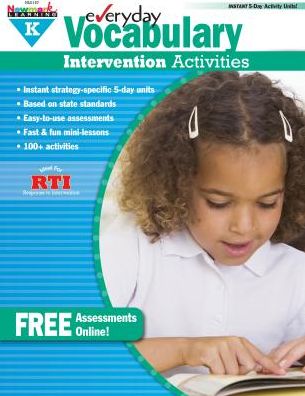 Everyday Intervention Activities for Vocabulary Grade K
