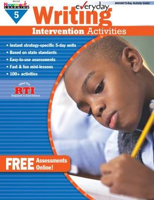 Everyday Writing Intervention Activities Grade 5