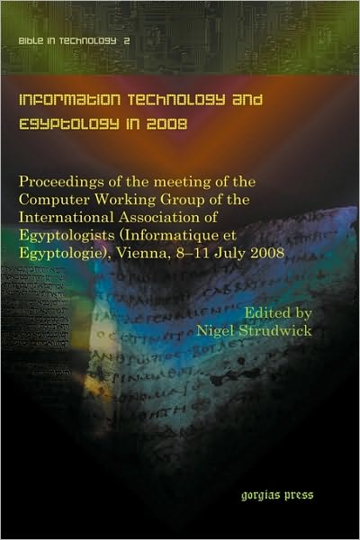Information Technology And Egyptology In 2008