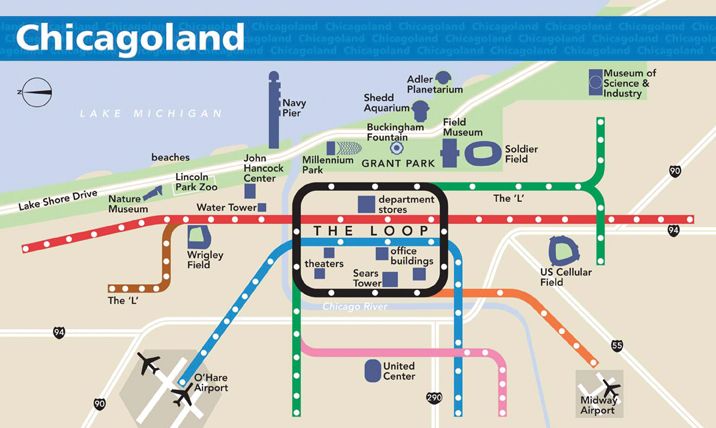 Chicago 101: My First City-board-book