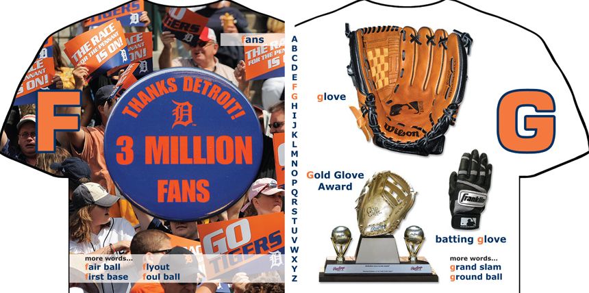 Detroit Tigers ABC: My First Alphabet Book