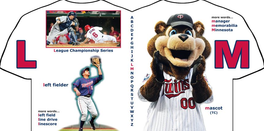 Minnesota Twins ABC: My First Alphabet Book