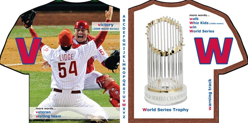 Philadelphia Phillies ABC: My First Alphabet Book