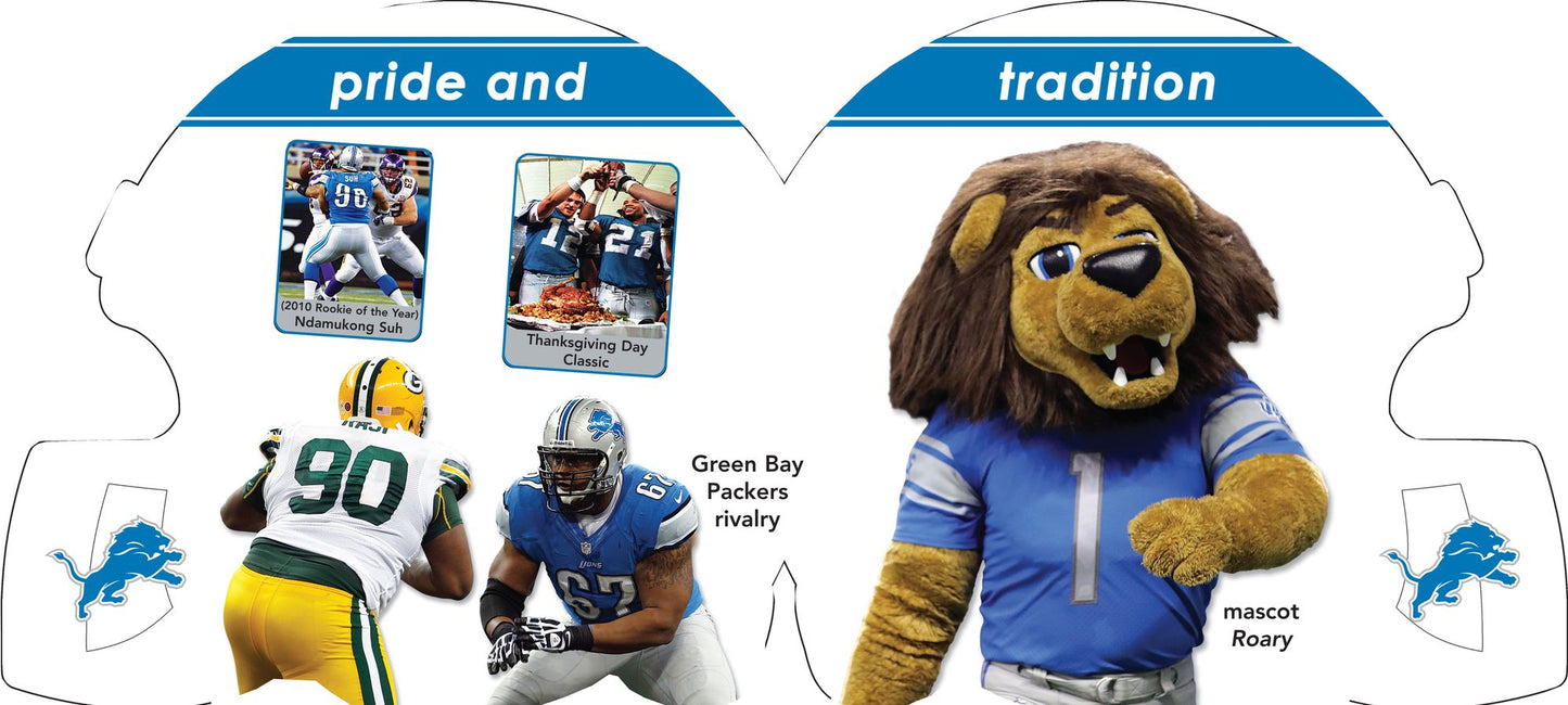 Detroit Lions 101: My First Team-board-book
