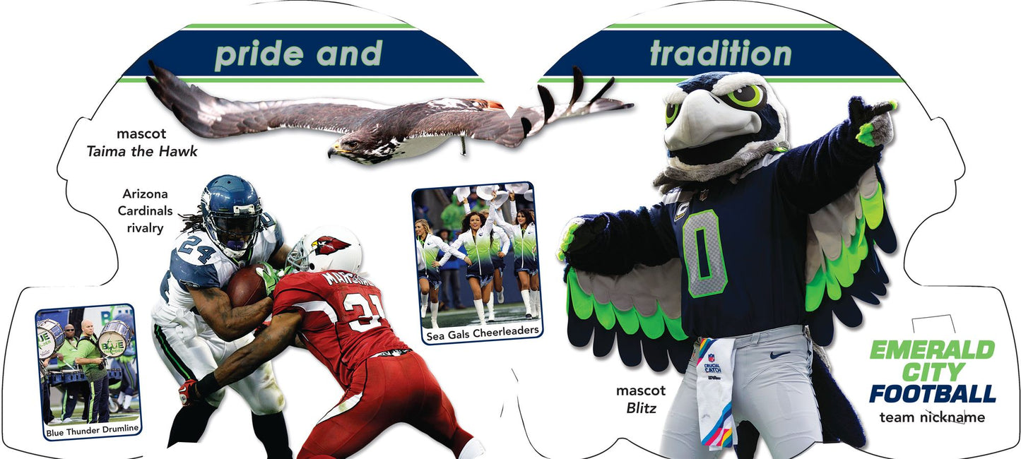 Seattle Seahawks 101: My First Team-Board Book
