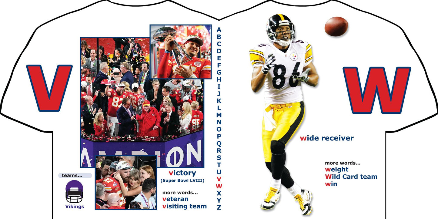 NFL Football ABC: My First Alphabet Book