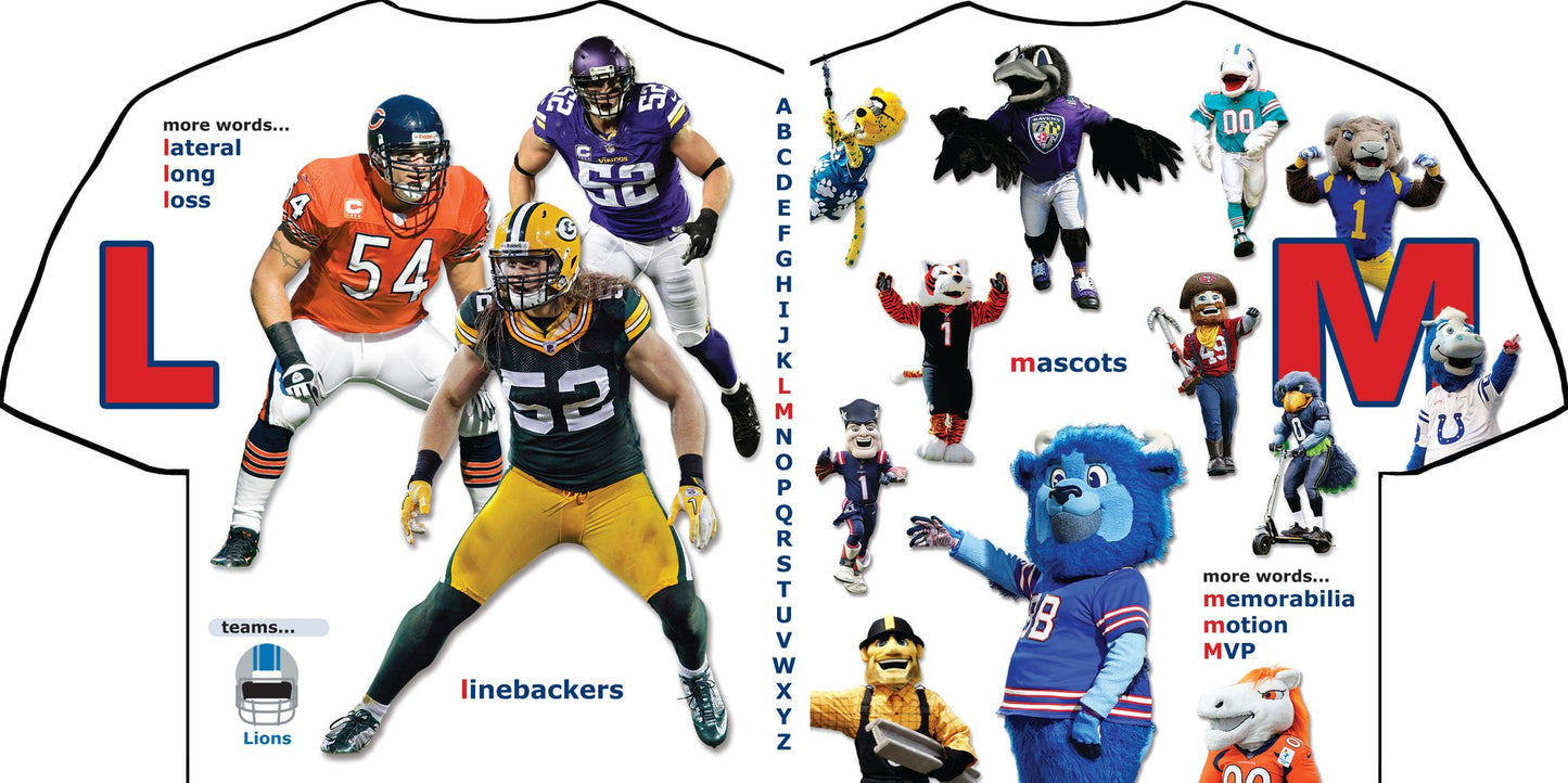 NFL Football ABC: My First Alphabet Book