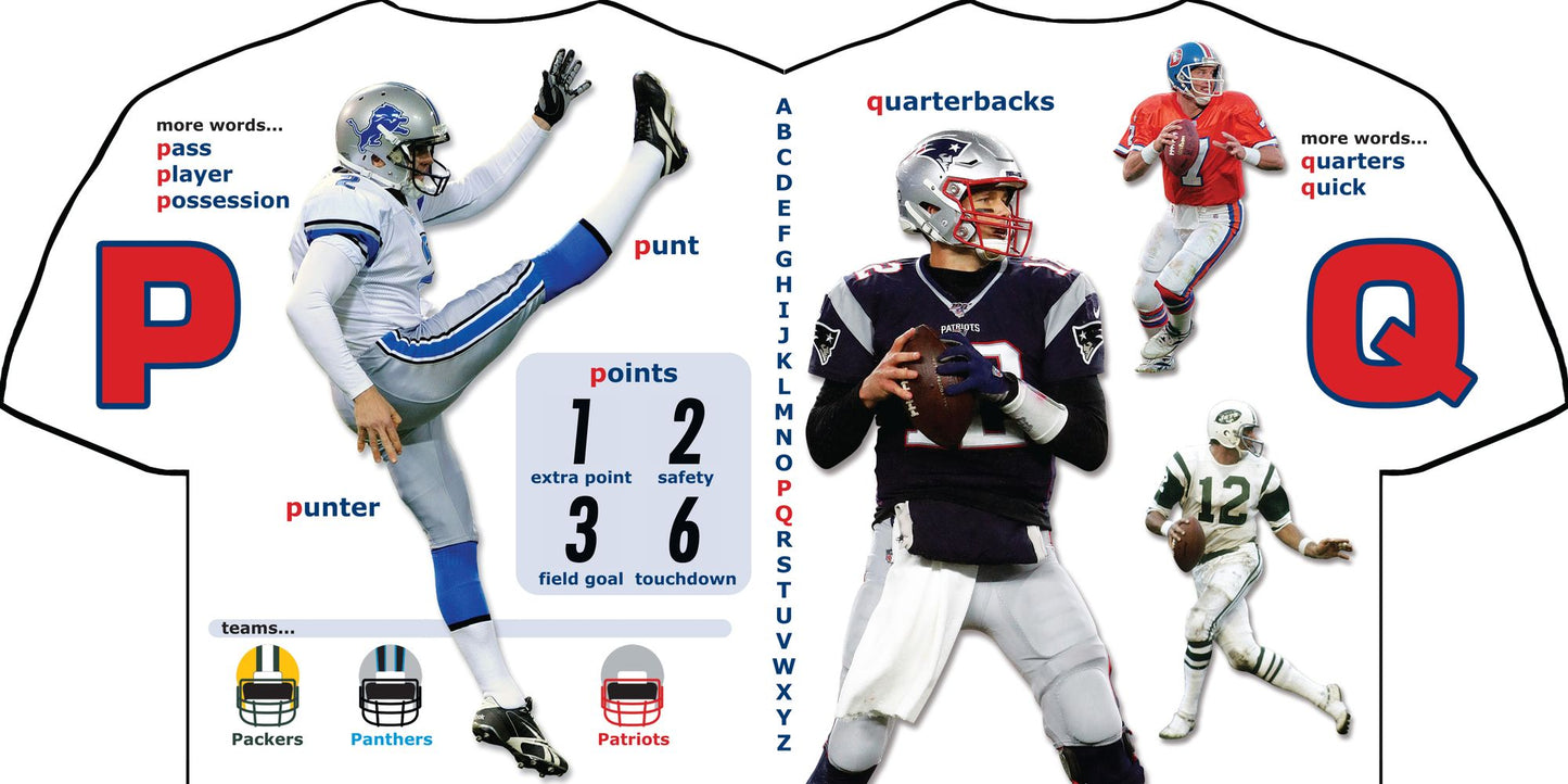 NFL Football ABC: My First Alphabet Book