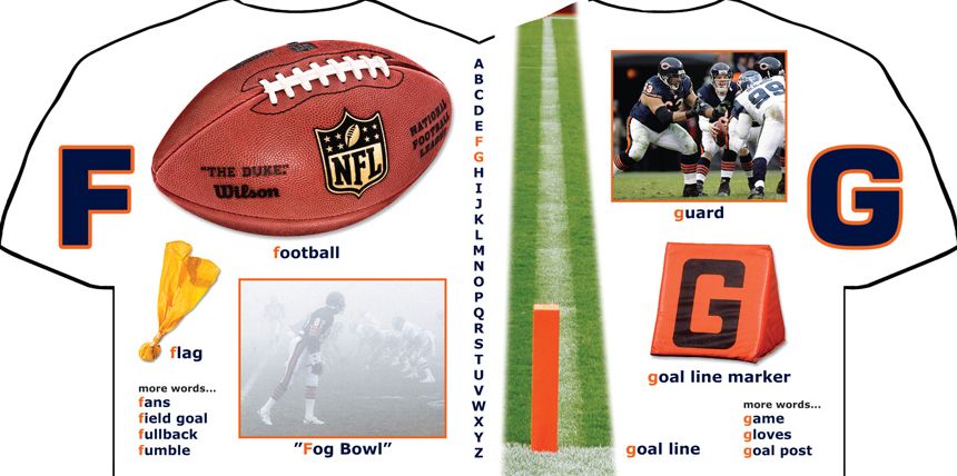 Chicago Bears ABC: My First Alphabet Book