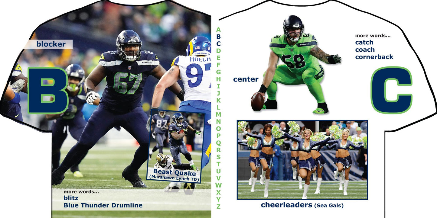 Seattle Seahawks ABC: My First Alphabet Book