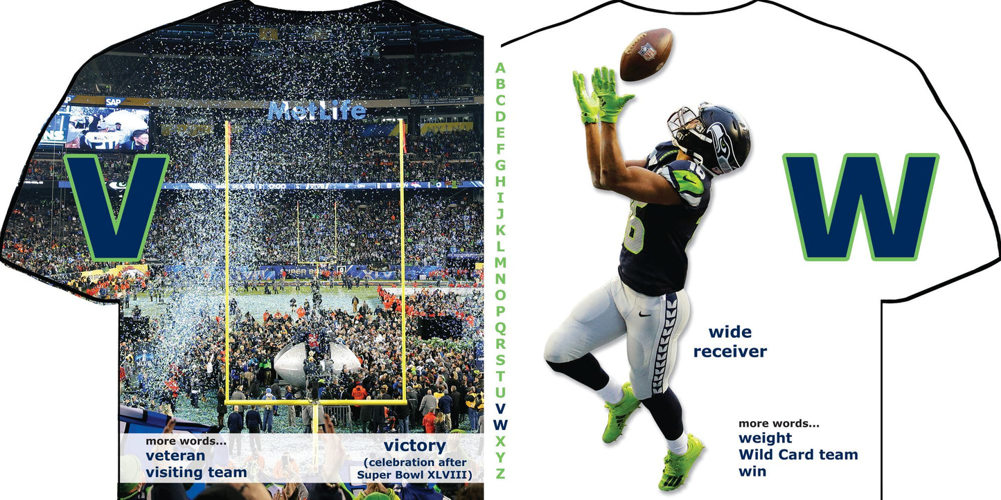 Seattle Seahawks ABC: My First Alphabet Book