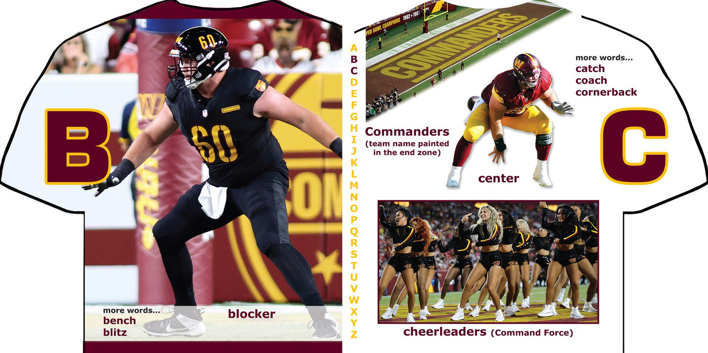 Washington Redskins ABC: My First Alphabet Book