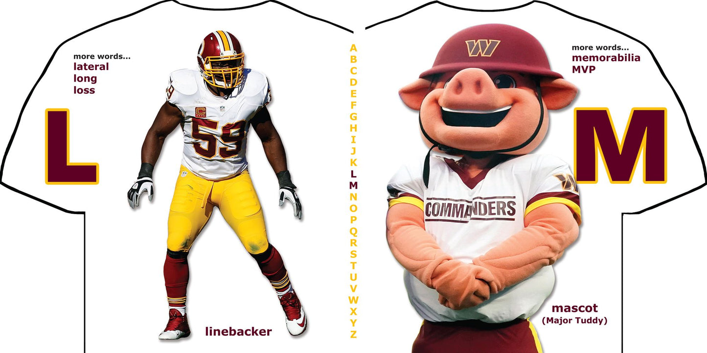 Washington Redskins ABC: My First Alphabet Book
