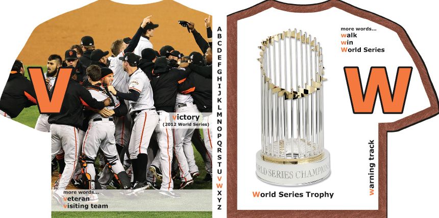 San Francisco Giants ABC: My First Alphabet Book
