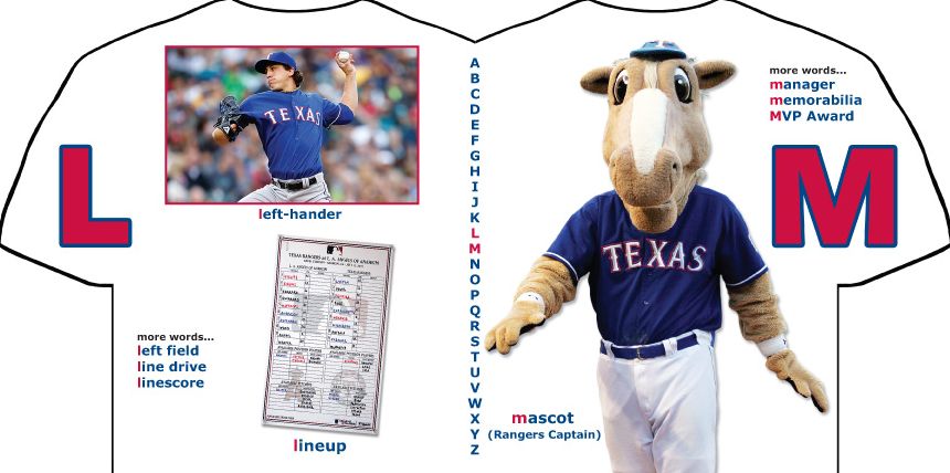 Texas Rangers ABC: My First Alphabet Book
